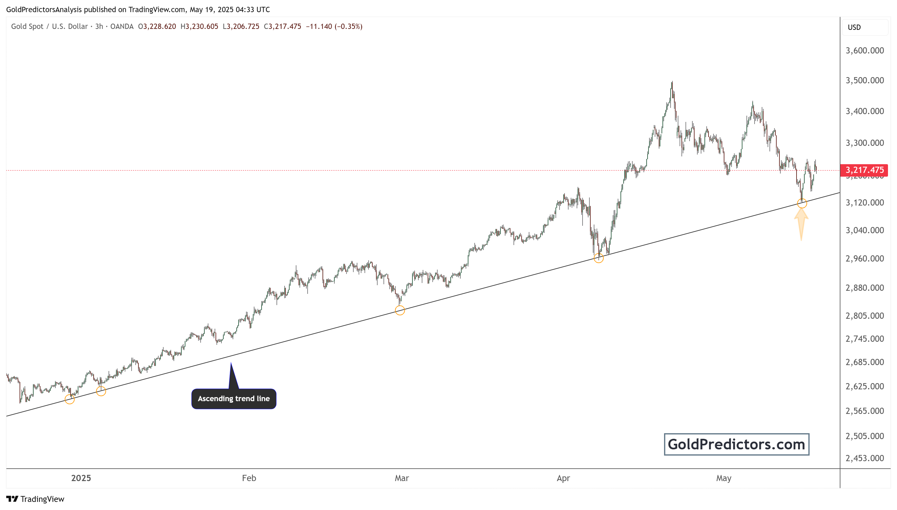 金价稳定，因美国信用评级下调和贸易紧张引发市场不确定性